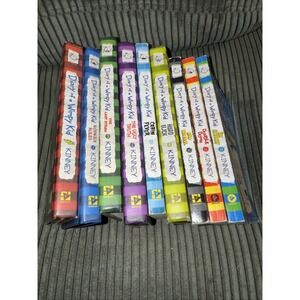 Diary of a Wimpy Kid Jeff Kinney 1,2,3,5,6,8,10,11,12, Lot of 9